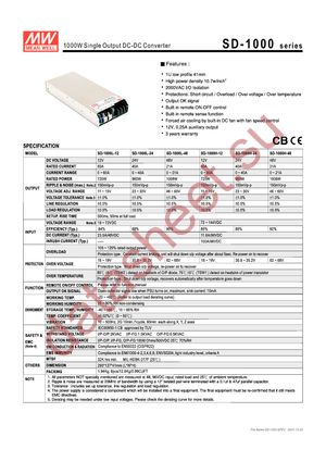 SD-1000L-48 datasheet  